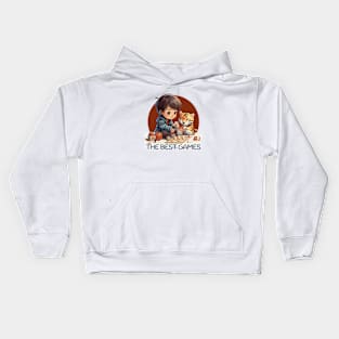 The best games Kids Hoodie